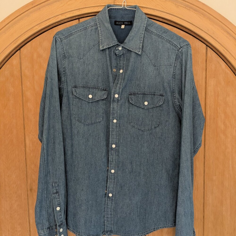 Alex Mill denim shirt, Medium